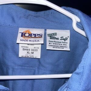 Construction Button Down